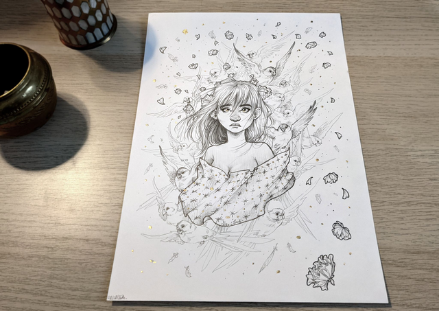 Mille Petits fantômes, Format A4, 21 x 29,7 cm