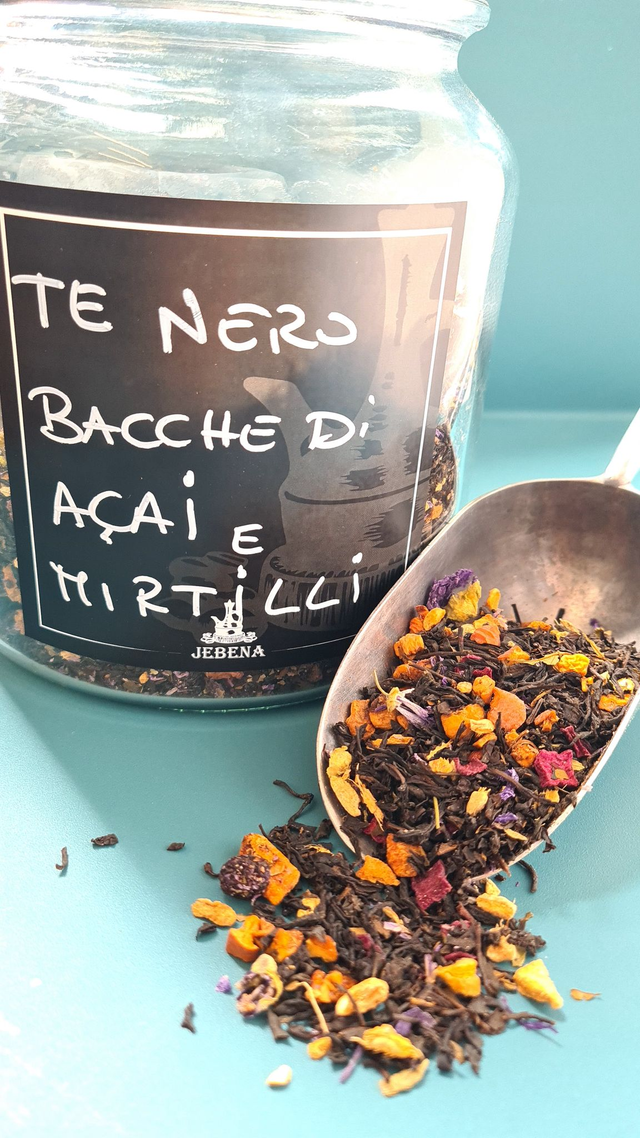 Miscela di Tè nero Acai Blueberry Boost Mirtillo-Acai