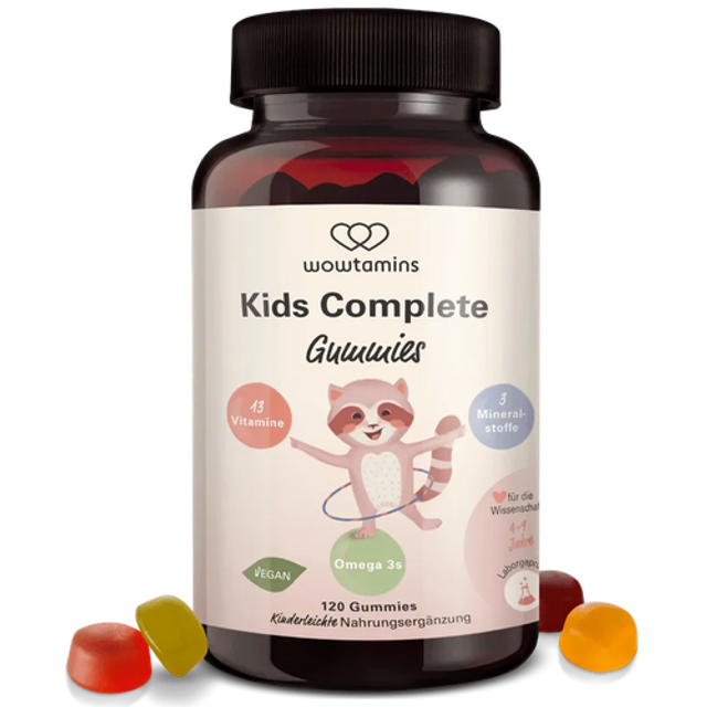 wowtamins Kids Complete zuckerfrei