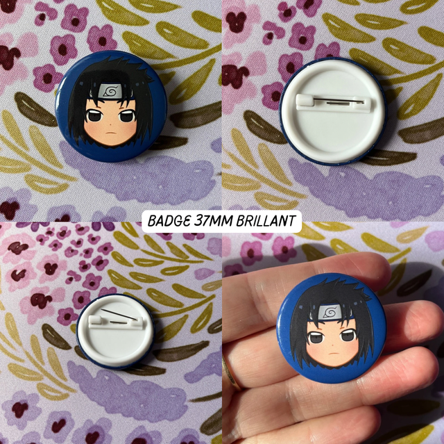 Badge Naruto | Sasuke