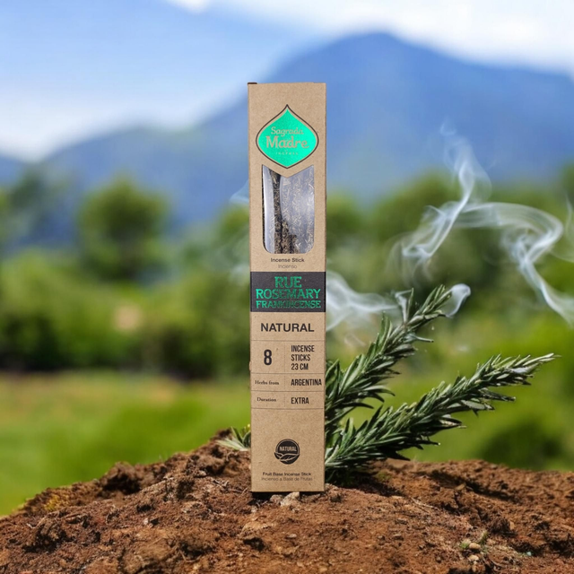 Rue, Romarin et Frankincense - Encens Sagrada Madre