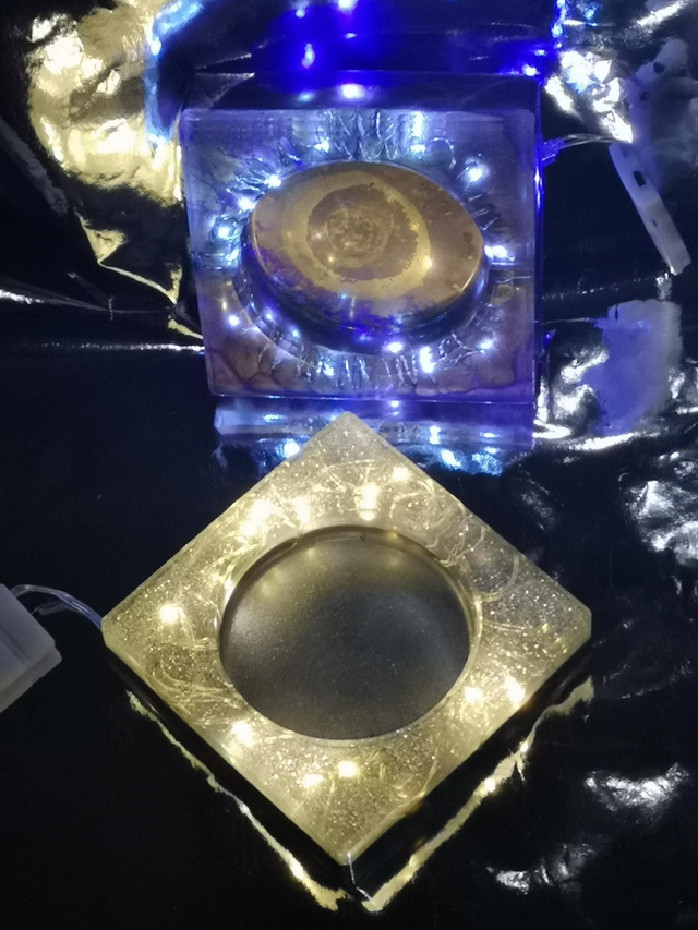 Ashtray Candle Holder