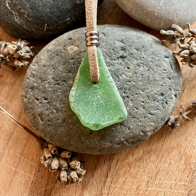 Cornish Sea Glass Pendant 