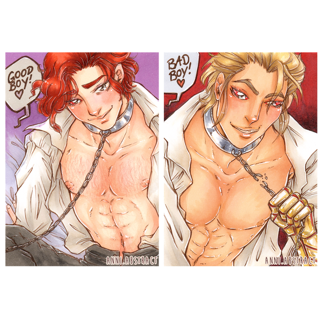 The Arcana | Art Print "Good Boy" &amp; "Bad Boy"