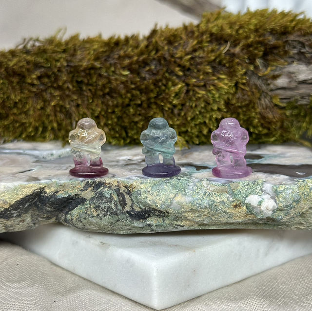 Chewbacca Mini Fluorite Carving