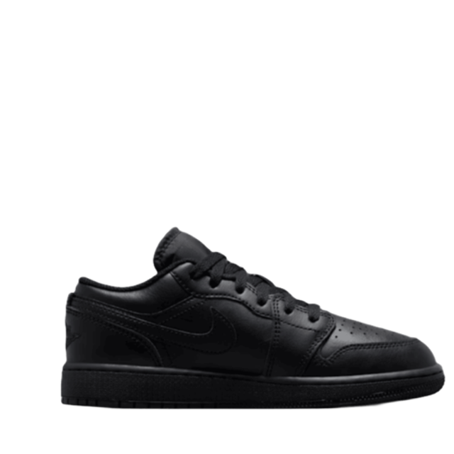 Air Jordan 1 Low en cuir - Noir