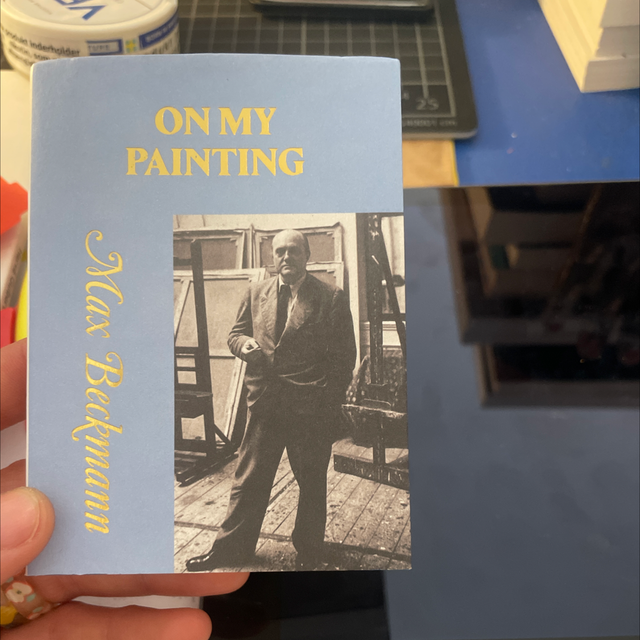 On My Painting Max Beckmann (Hanuman)