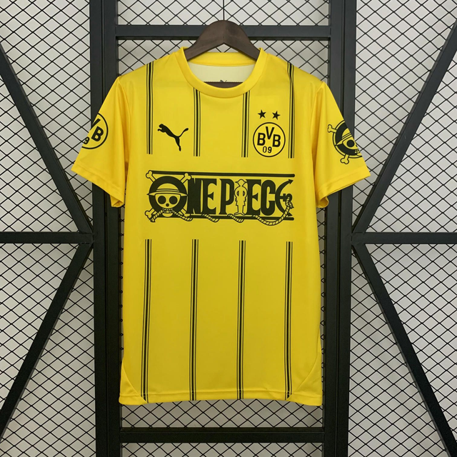 Camiseta Borussia Dortmund  - ONE PIECE - Versión Fan - 25-26