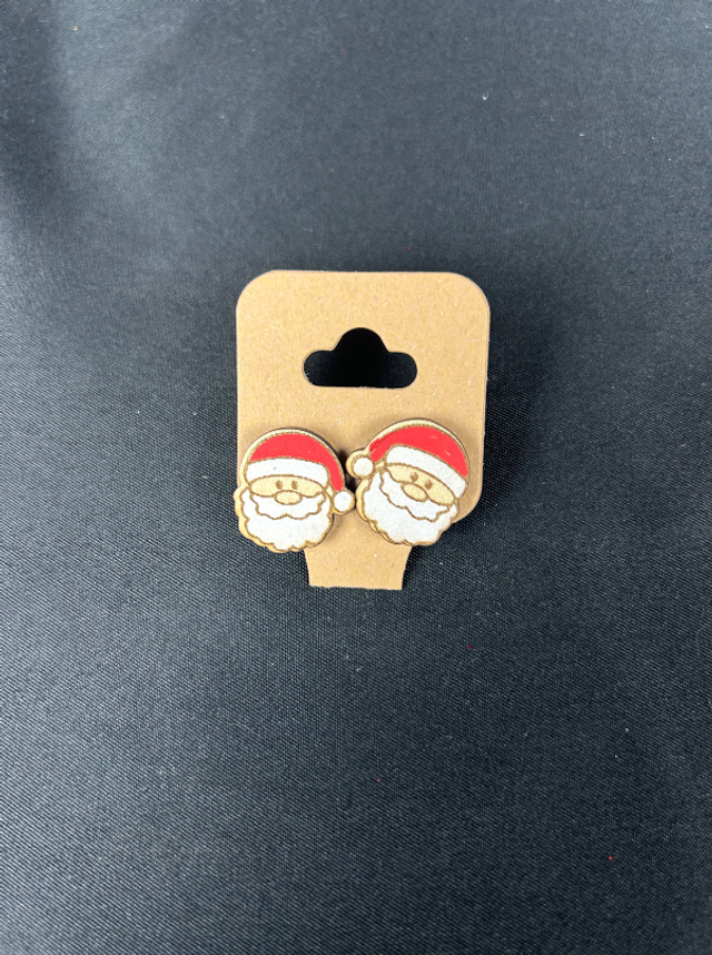 Boucles d&#039;oreilles - Père Noël