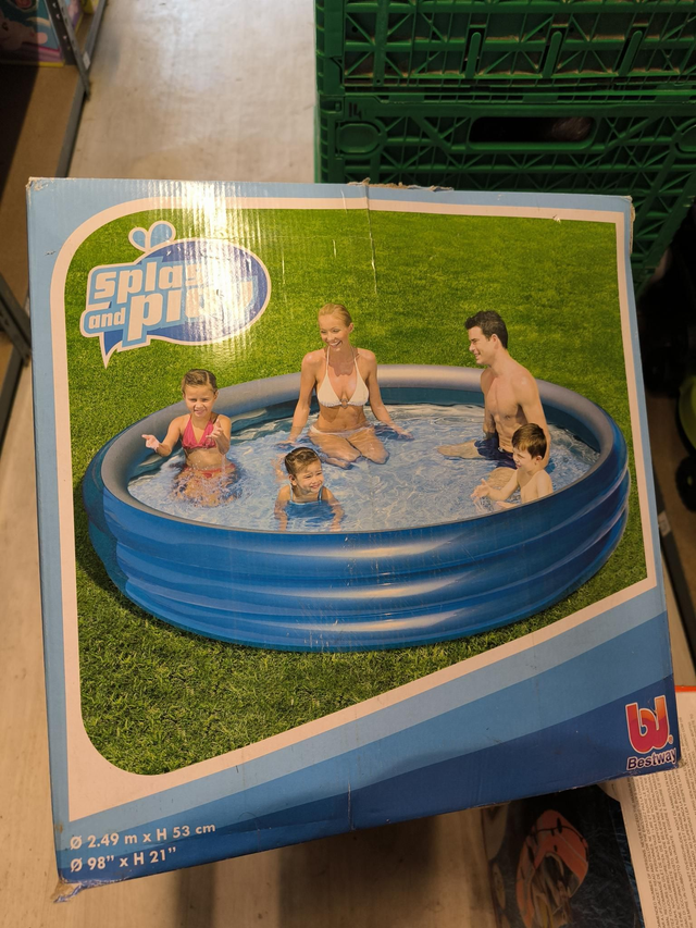 PISCINE SPLASH AND PLAY 249X53 CM