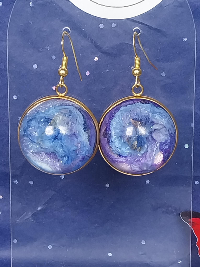 Boucles d’oreilles « Cosmos »