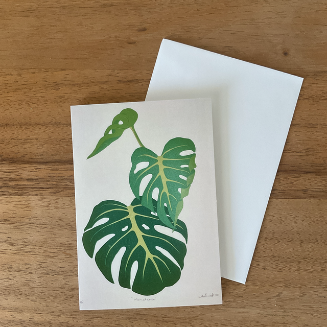 Monstera Card