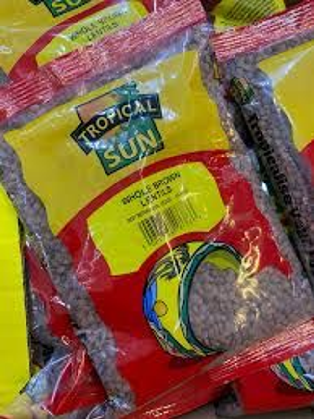 Tropical Sun Brown lentils