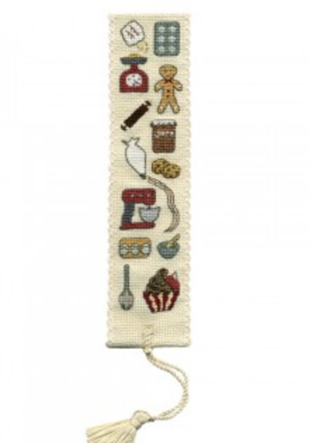 Baking Bookmark Cross Stitch Kit by Textile Heritage