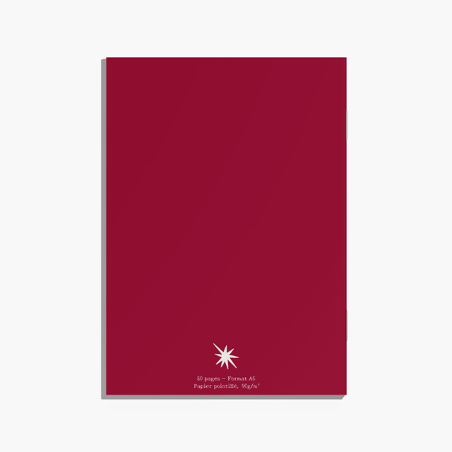 Carnet orchidée A5 à points – 80 pages