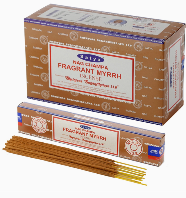 Encens bâton Satya Myrrhe