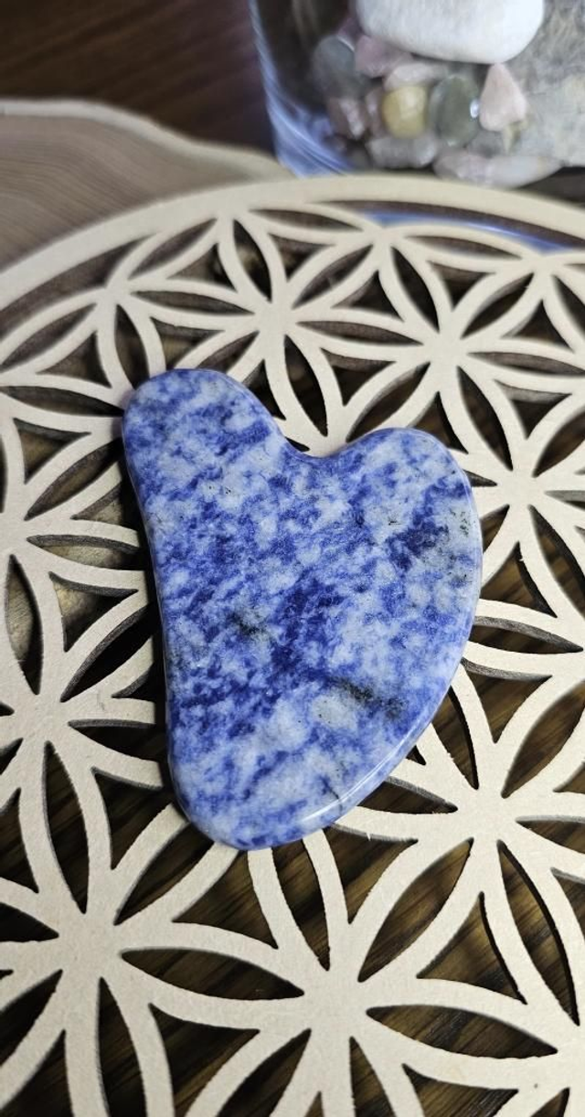 Gua Sha - sodalite 