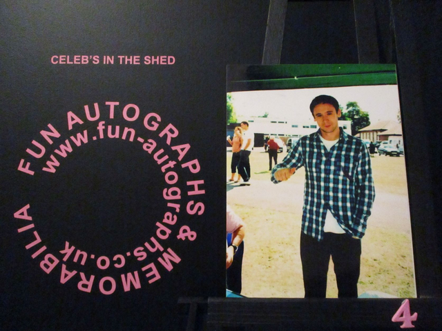 Jason Maza Authentic Autographed 6x4.5 Our Facing Photograph (A4)