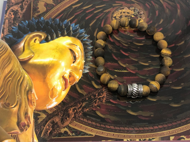 Bracelet Bali Basic Brown Tiger Eye Mat By MoustickatCie