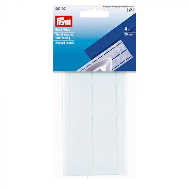 Prym Boordvlies 25mm wit (997201)