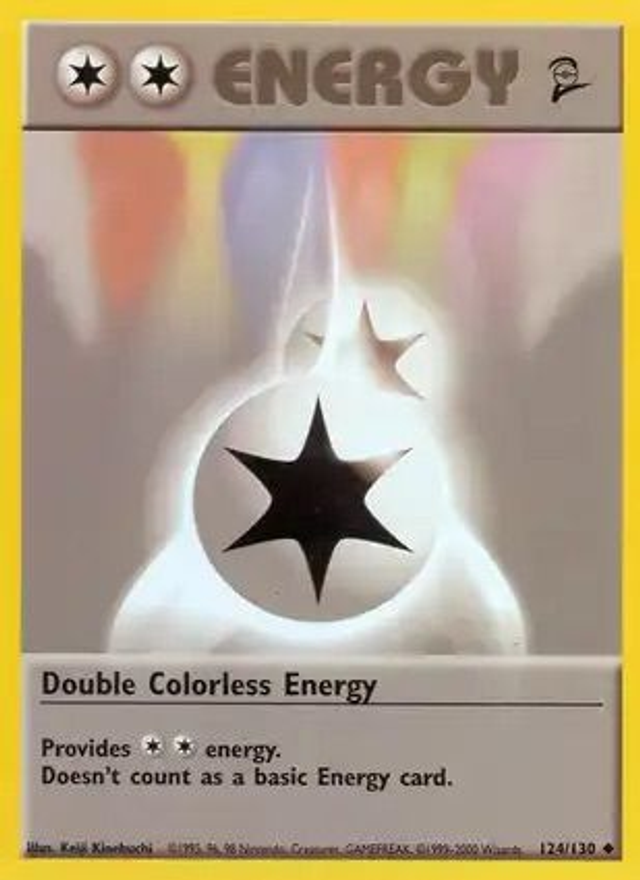 Double Colorless Energy - 124/130 (Base Set 2)