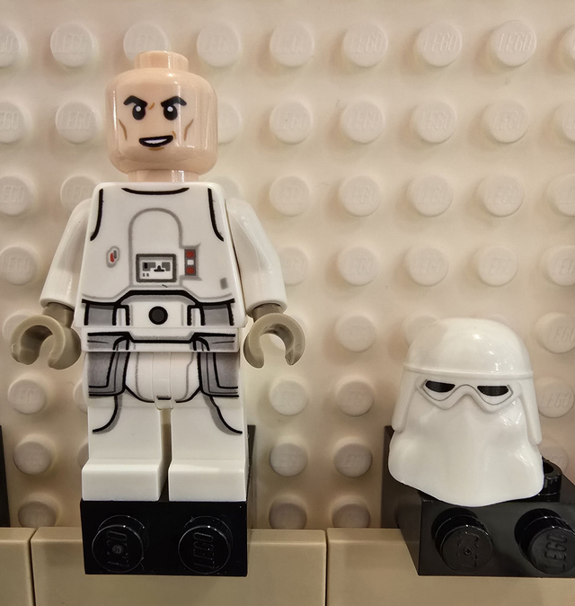 LEGO sw1181 Schneetruppler männlich Minifigur