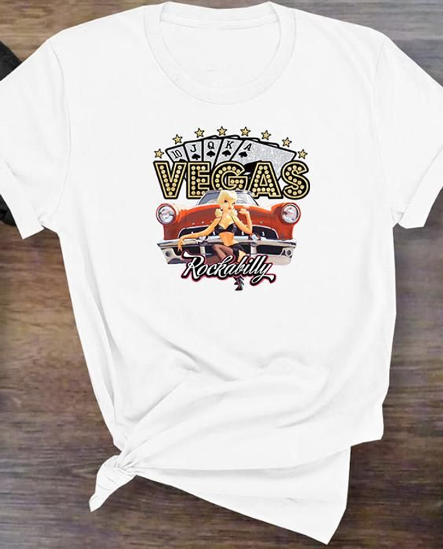 Vegas Rockabilly Lucky - Tee