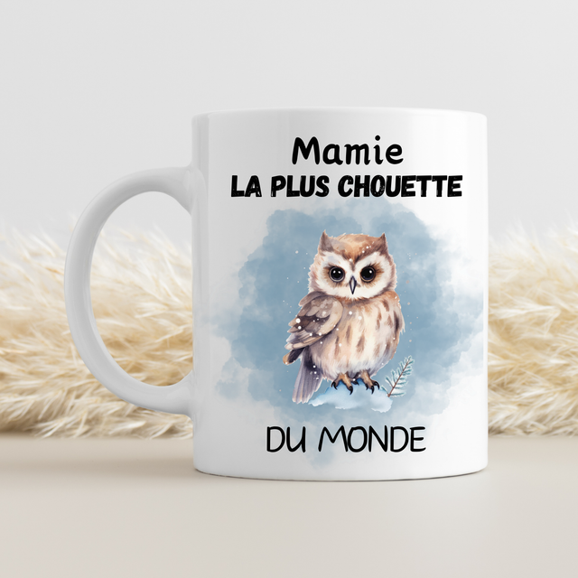 Mug Mamie la plus chouette ... 