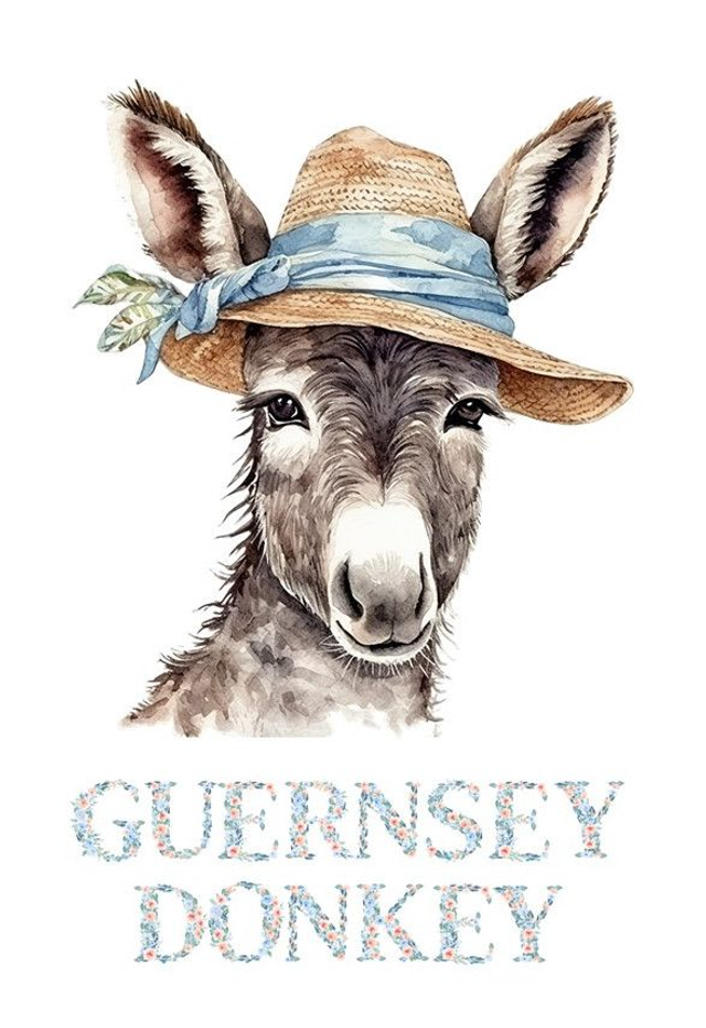004 - NOTEPAD A6 - GUERNSEY DONKEY