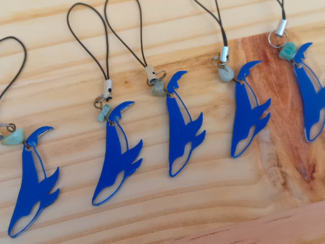 Bijou de Téléphone – Baleine |  Fabrication Artisanale