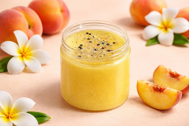 Le petit crémeux Monoi Pêche 