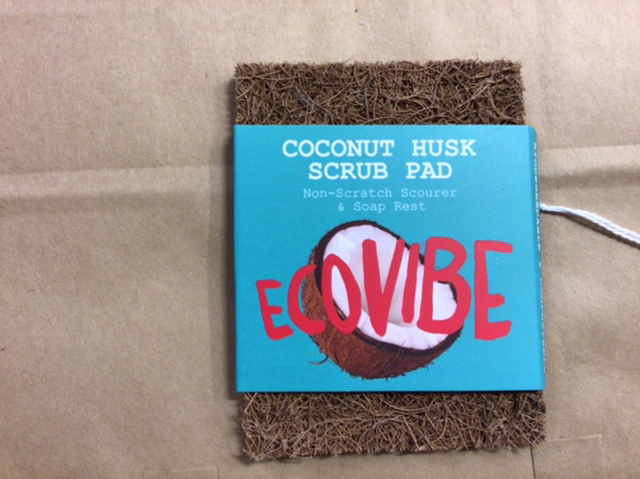 Eco Vibe Coconut Husk Scrub Pad 