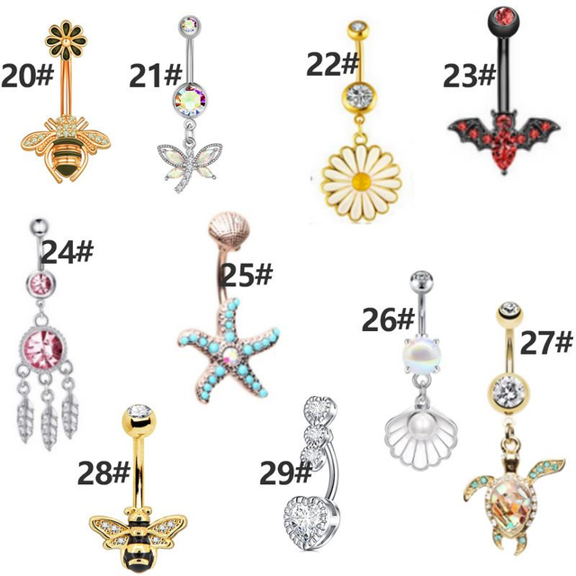 Piercings en acier inoxydable ALL2014