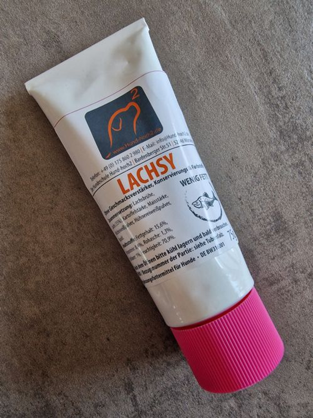 Lachsy Tubenwurst 75g