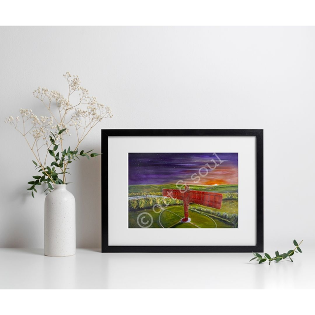 Angel of The North Print