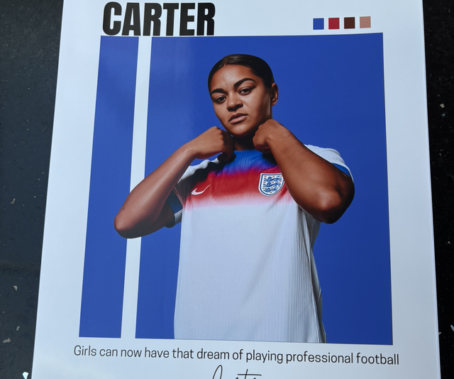 Jess Carter A4 Poster