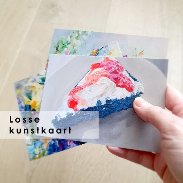 Losse postkaart Dutch treat - liggend (zonder envelop)