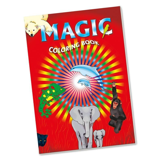 Malbuch - Zaubertrick / Magic Coloring Book