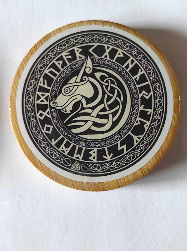 Décapsuleur Loup Vikings magnétique