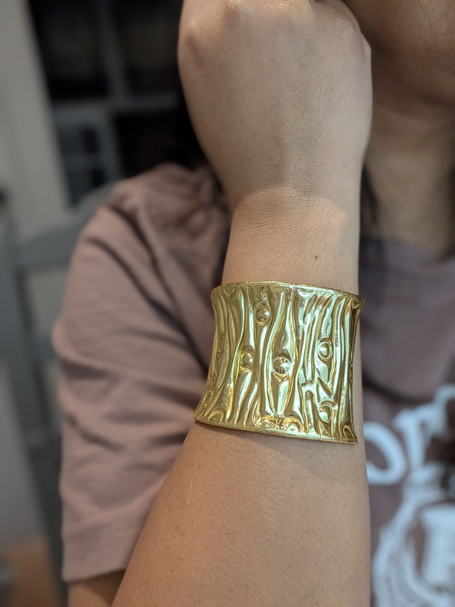 Cuff Bracelet I Jewellery for Women I Adjustable Bracelet I Gold Plated Women I Gehna by Anjaneya