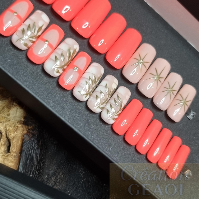 Chrome bloo corail little carré M