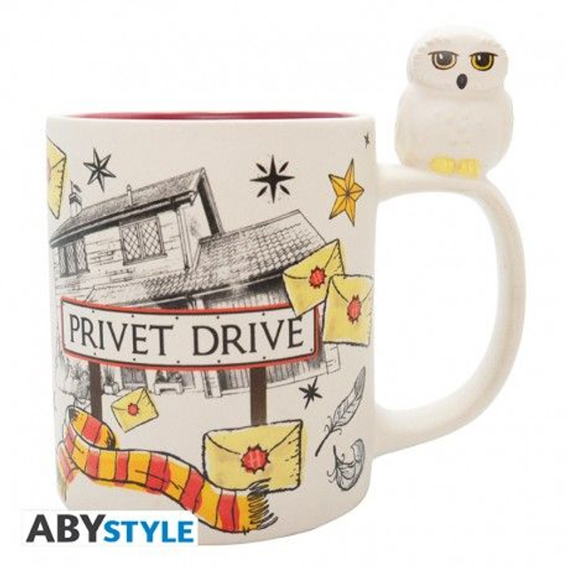 Harry Potter: Hedwig Mug with 3D Handle