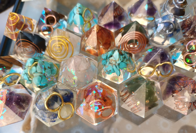 ORGONITE Diamant 2,5 cm