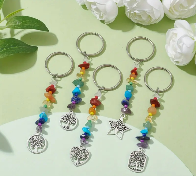 Tree of Life Keyring 