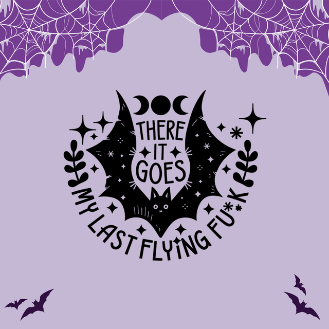 Look at that, My Last Flying Fuck | Keyring, Pin or Phone Grip | 218
