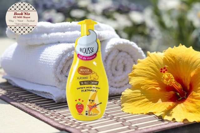 The Fruit Company " Gel mousse mains Banane "