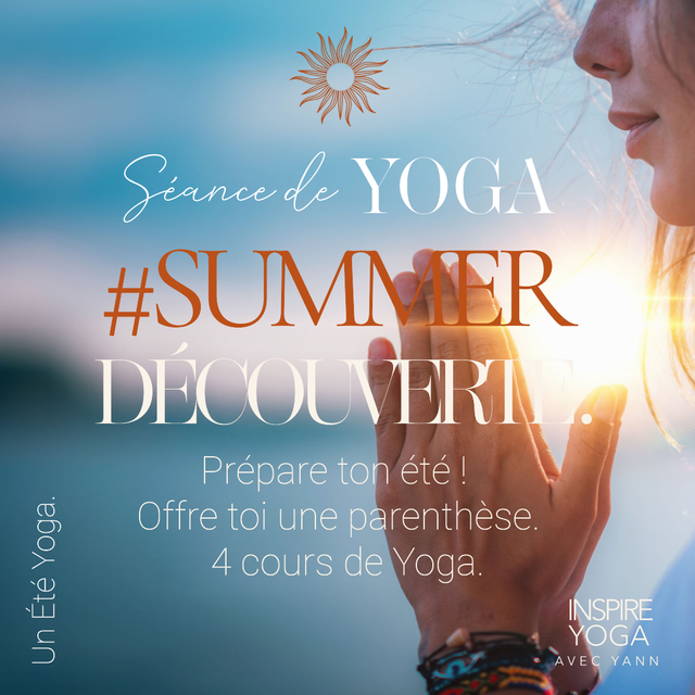 #SUMMER DECOUVERTE 4 Cours Individuelle