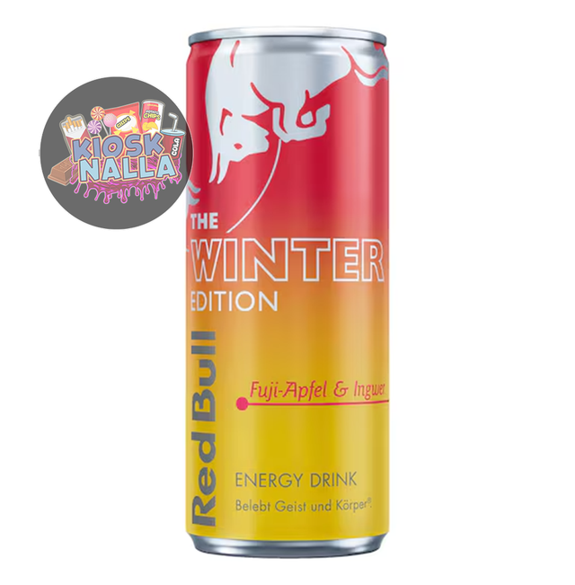 Red Bull Energy Drink Winter Edition Fuji-Apfel & Ingwer 0,25l