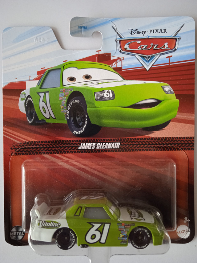 Disney Pixar Cars 1 - James Cleanair - Vitoline #61