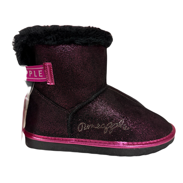 Pineapple boots - PINK AND BLACK